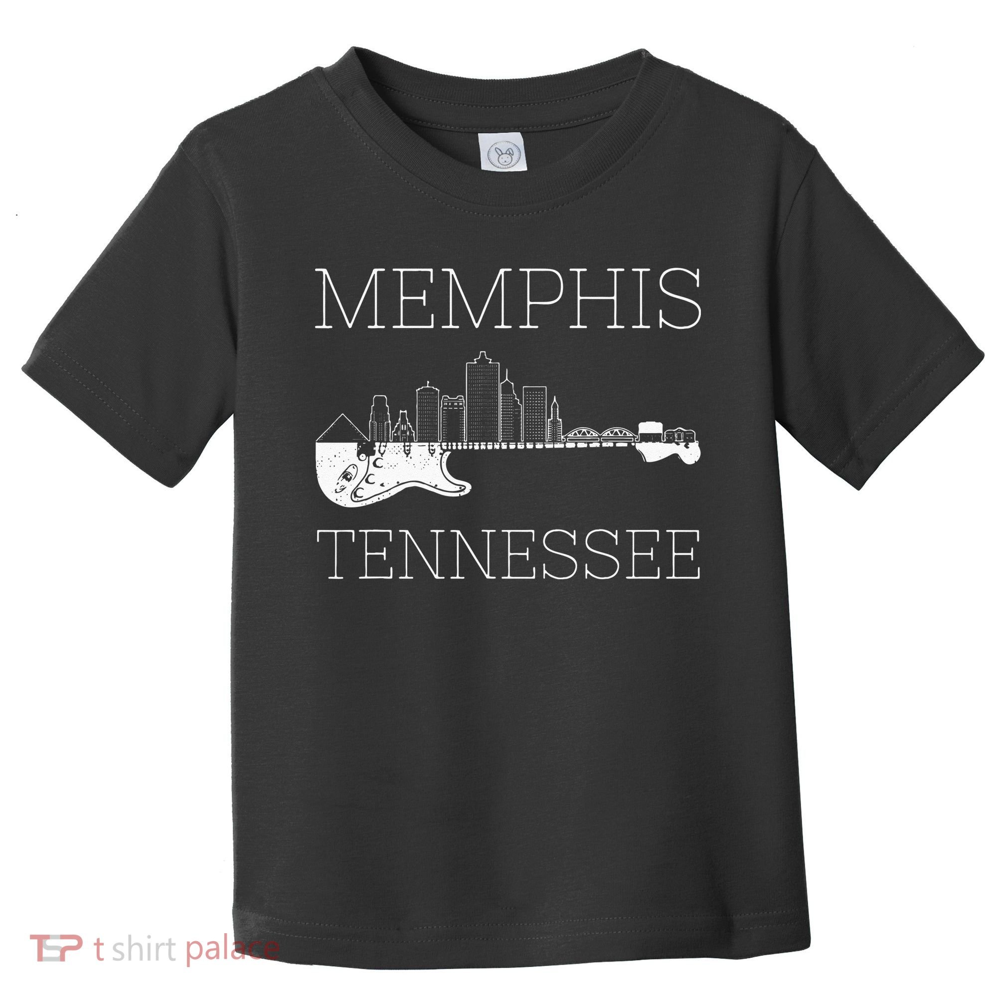 Souvenir Memphis Guitar Music Tennessee Memphis Toddler T-Shirt