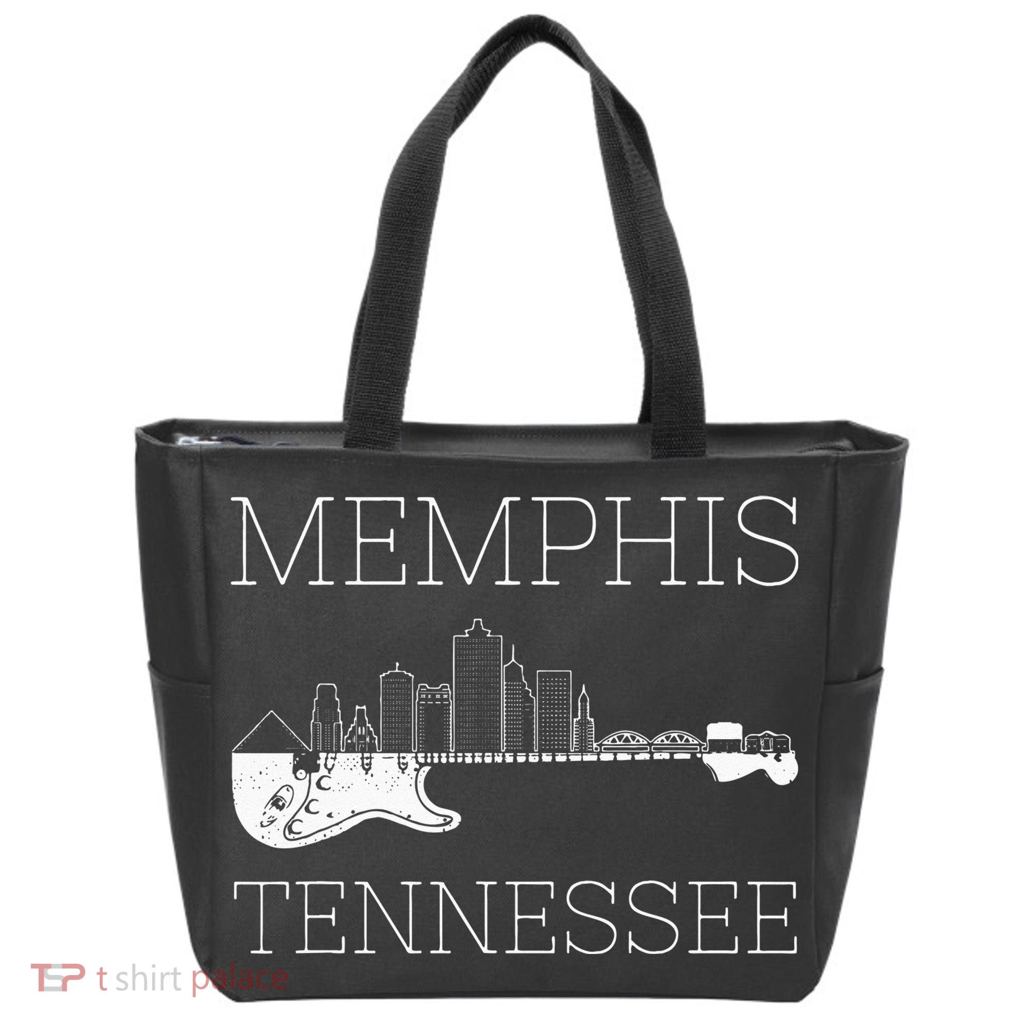 Souvenir Memphis Guitar Music Tennessee Memphis Tote Bag