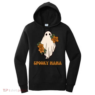 Spooky Mama Ghost Gift Women's Hoodie