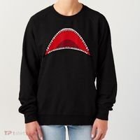 Shark Mouth Graphic Women's Sweatshirt thumb 0