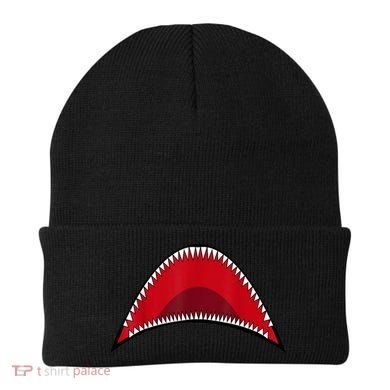 Shark Mouth Graphic Beanie