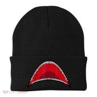 Shark Mouth Graphic Beanie thumb 0