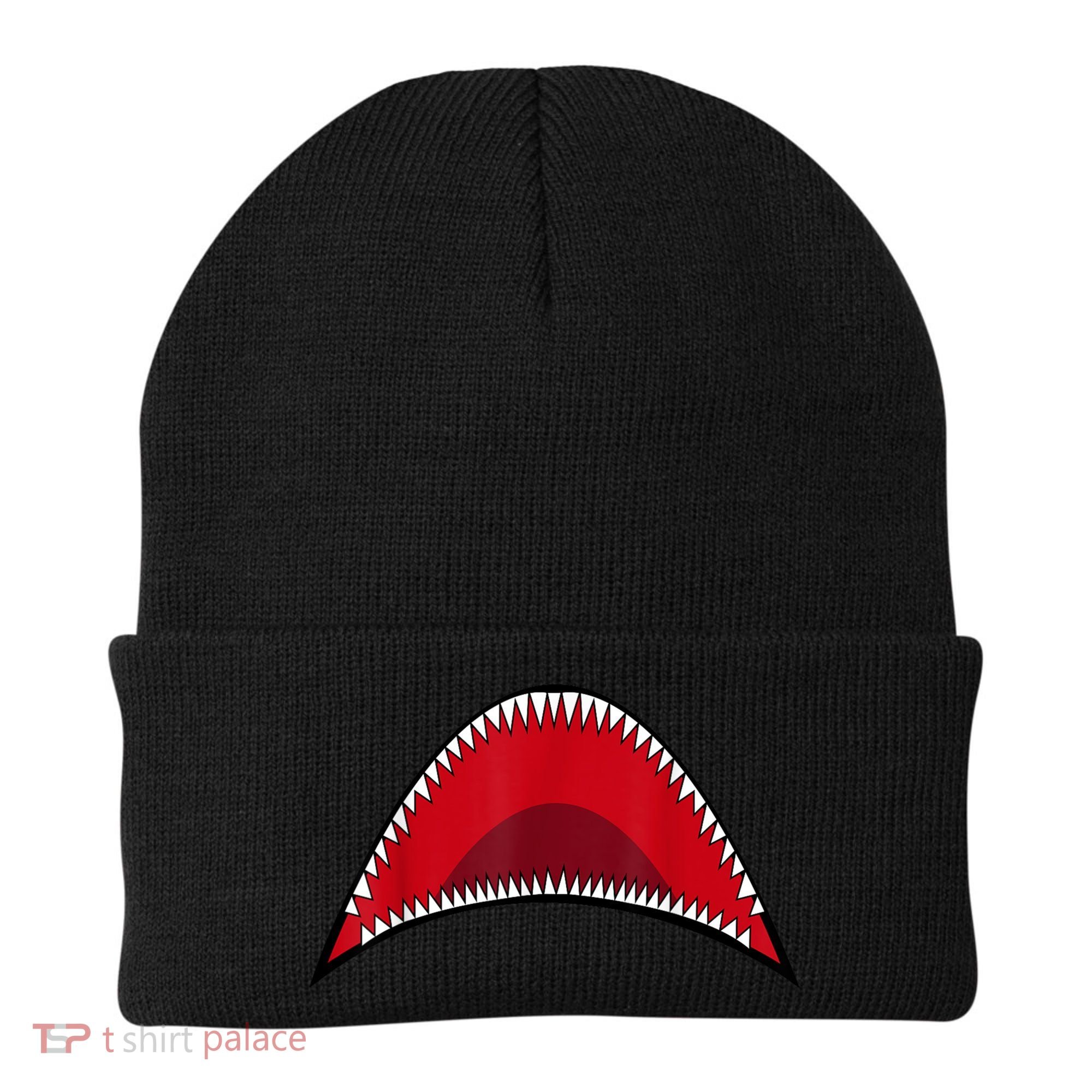 Shark Mouth Graphic Beanie