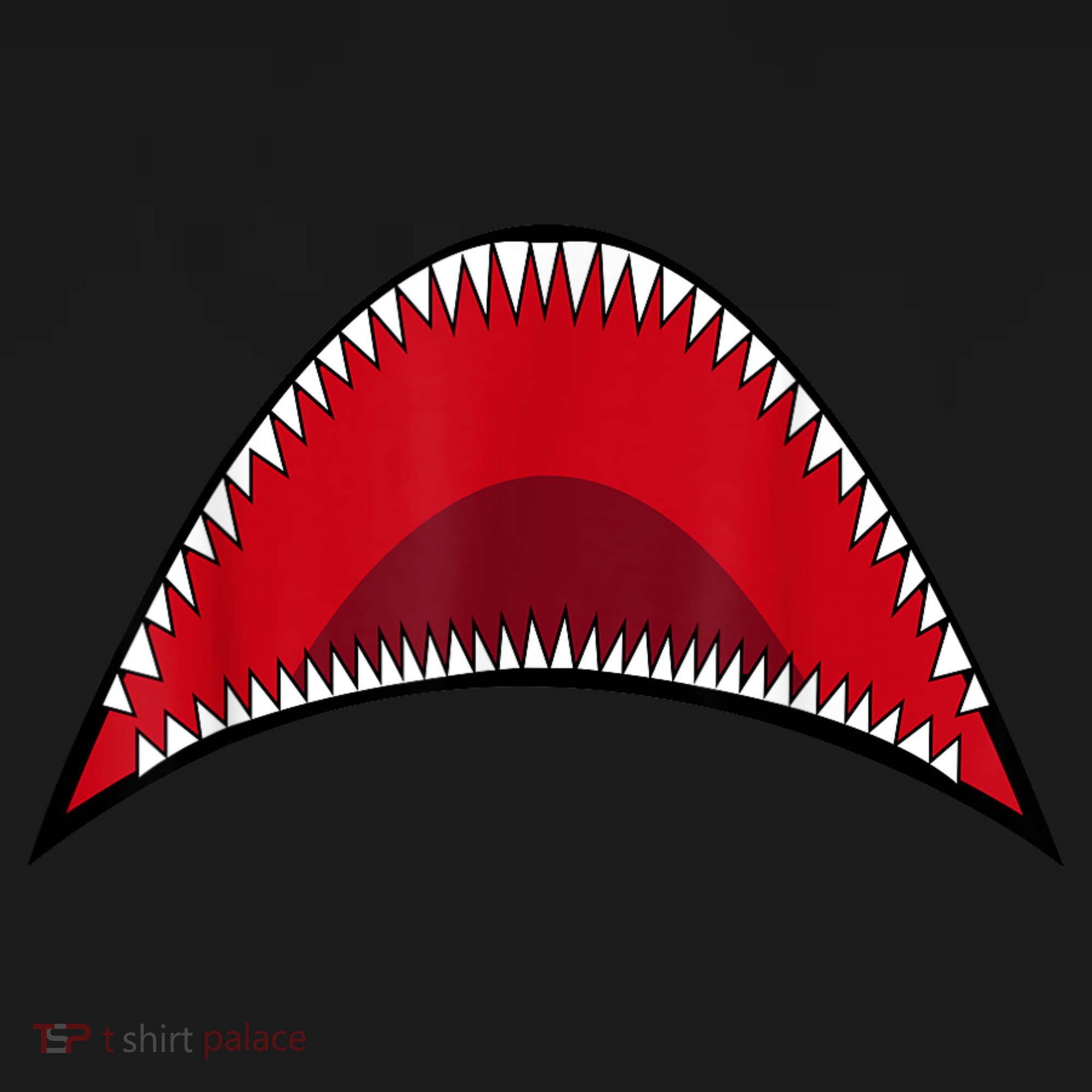Shark Mouth Graphic Pajama Set