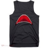 Shark Mouth Graphic Tank Top thumb 0