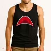 Shark Mouth Graphic Tank Top thumb 3