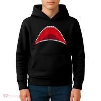 Shark Mouth Graphic Kids Hoodie thumb 4