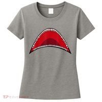 Shark Mouth Graphic Women's T-Shirt thumb 0