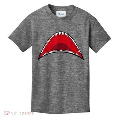 Shark Mouth Graphic Kids T-Shirt