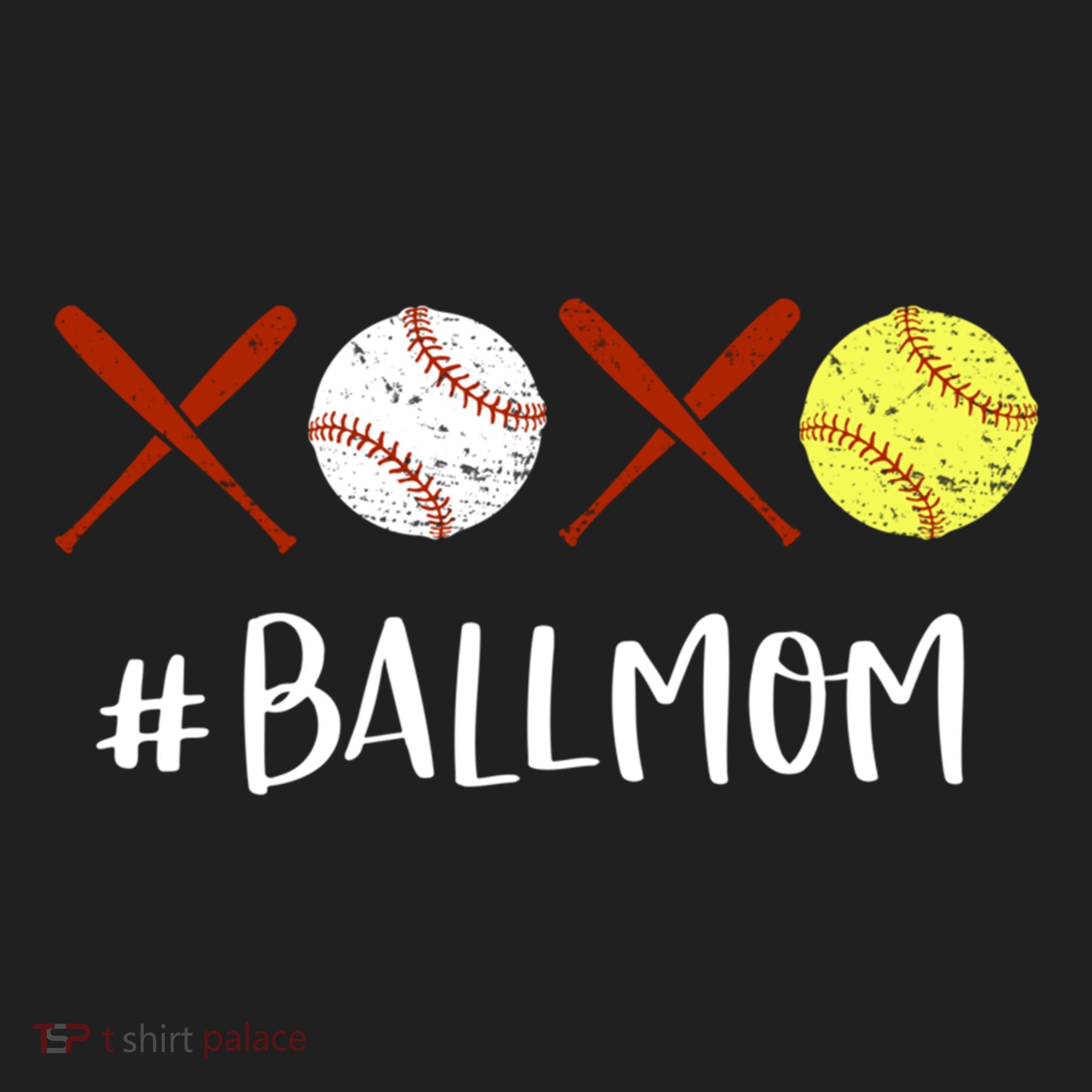 Softball Mom Gift Baseball Mom Great Gift Funny Gift Women's Sweatshirt