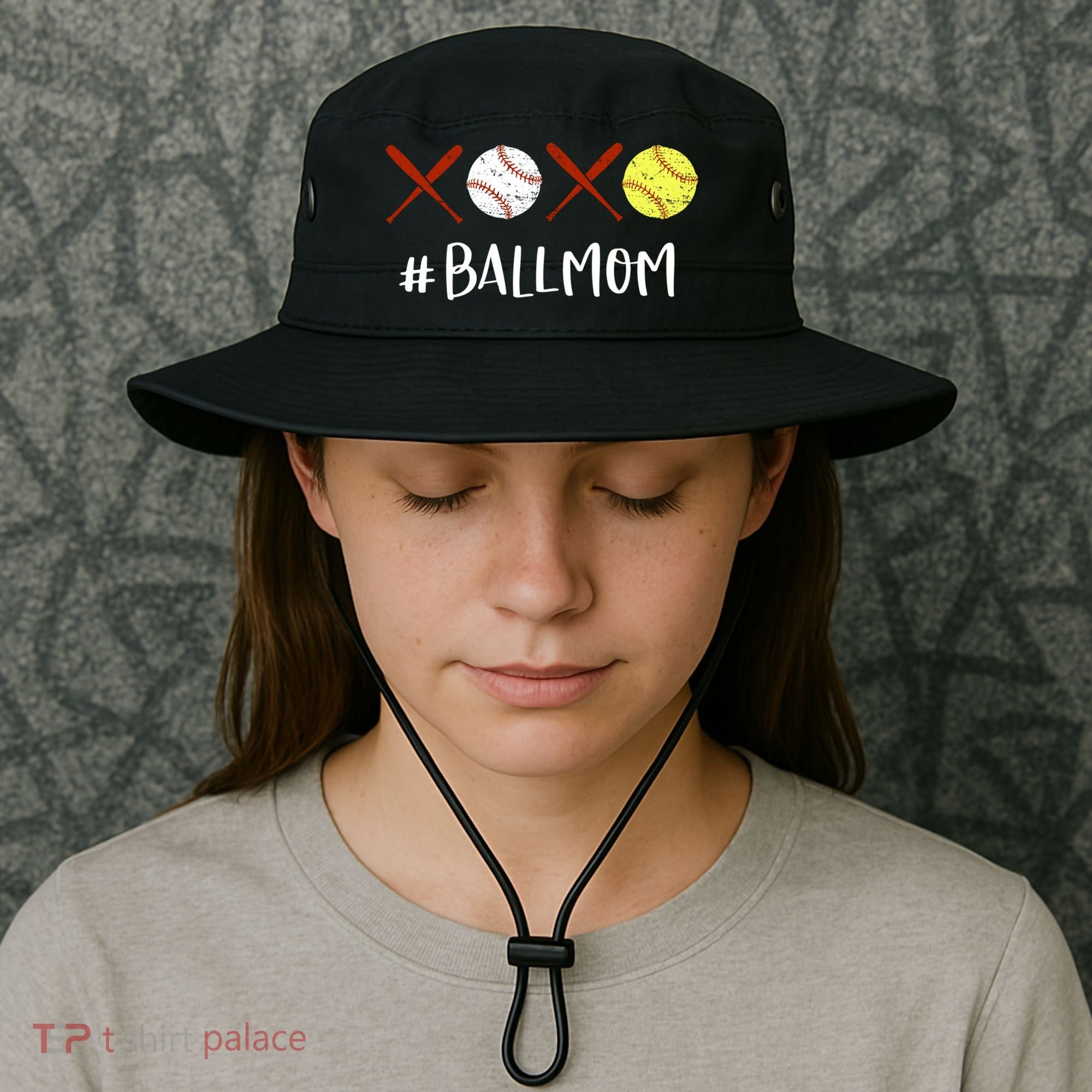 Softball Mom Gift Baseball Mom Great Gift Funny Gift Bucket Hat
