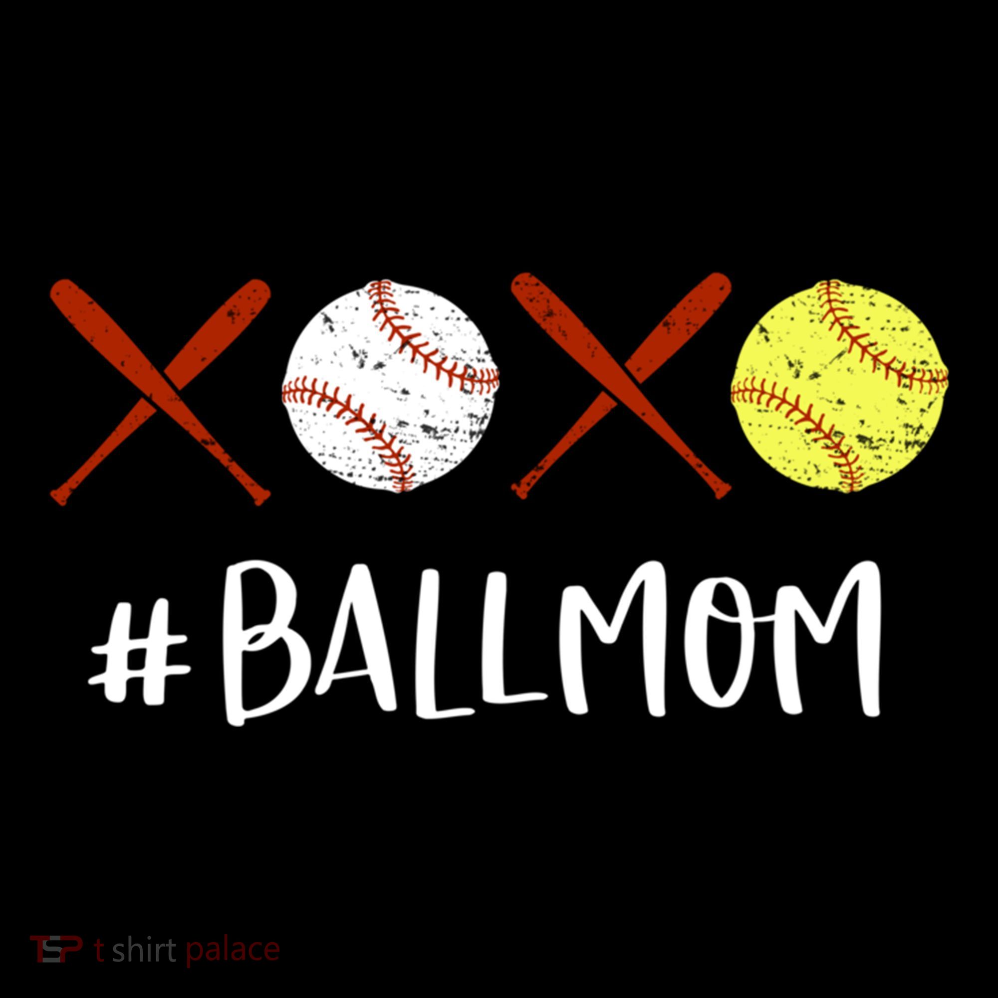 Softball Mom Gift Baseball Mom Great Gift Funny Gift Women's Hoodie