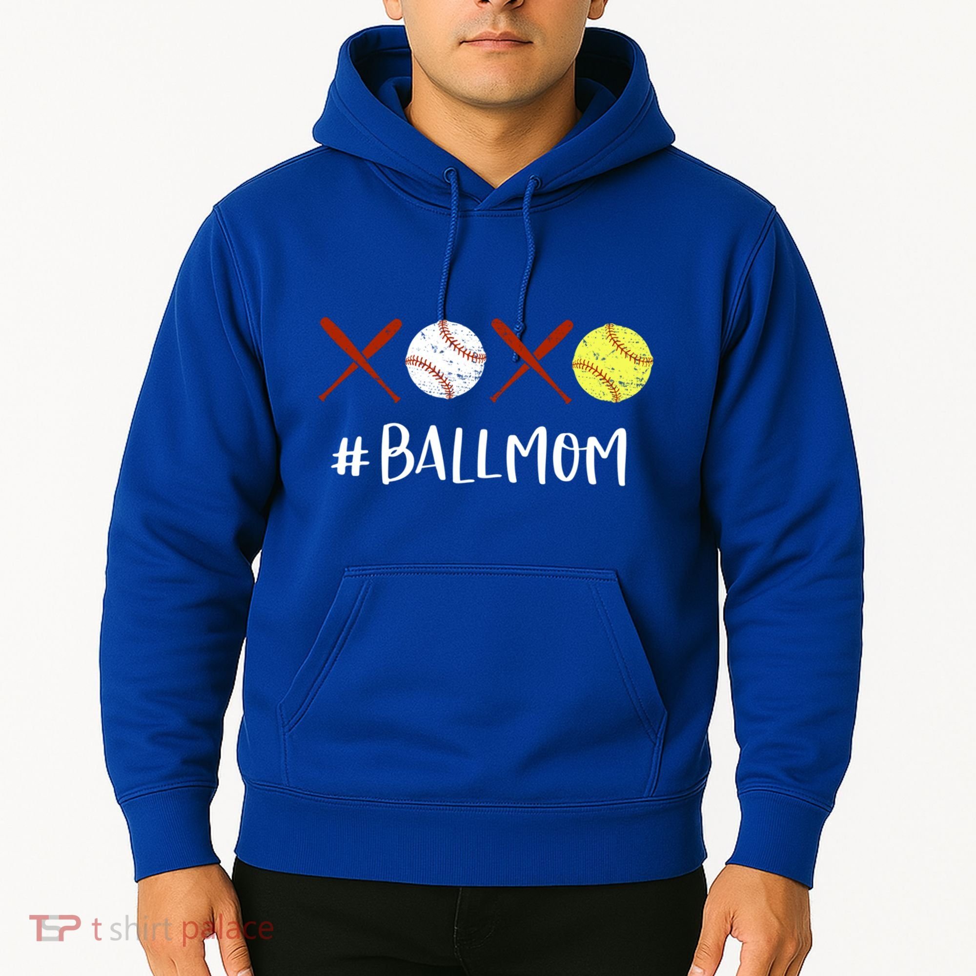 Softball Mom Gift Baseball Mom Great Gift Funny Gift Hoodie