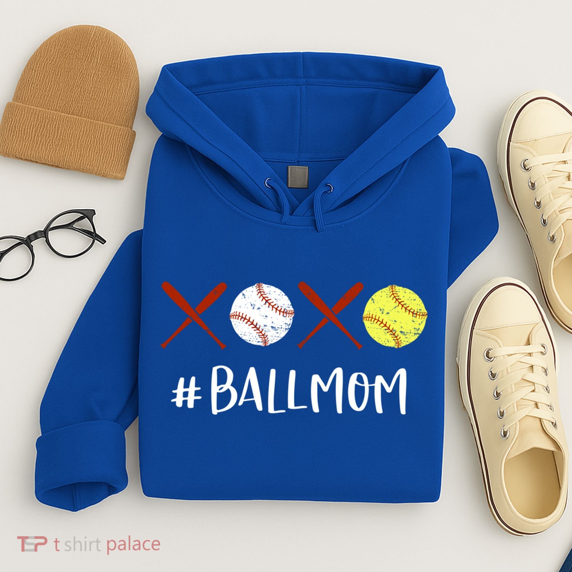 Softball Mom Gift Baseball Mom Great Gift Funny Gift Hoodie
