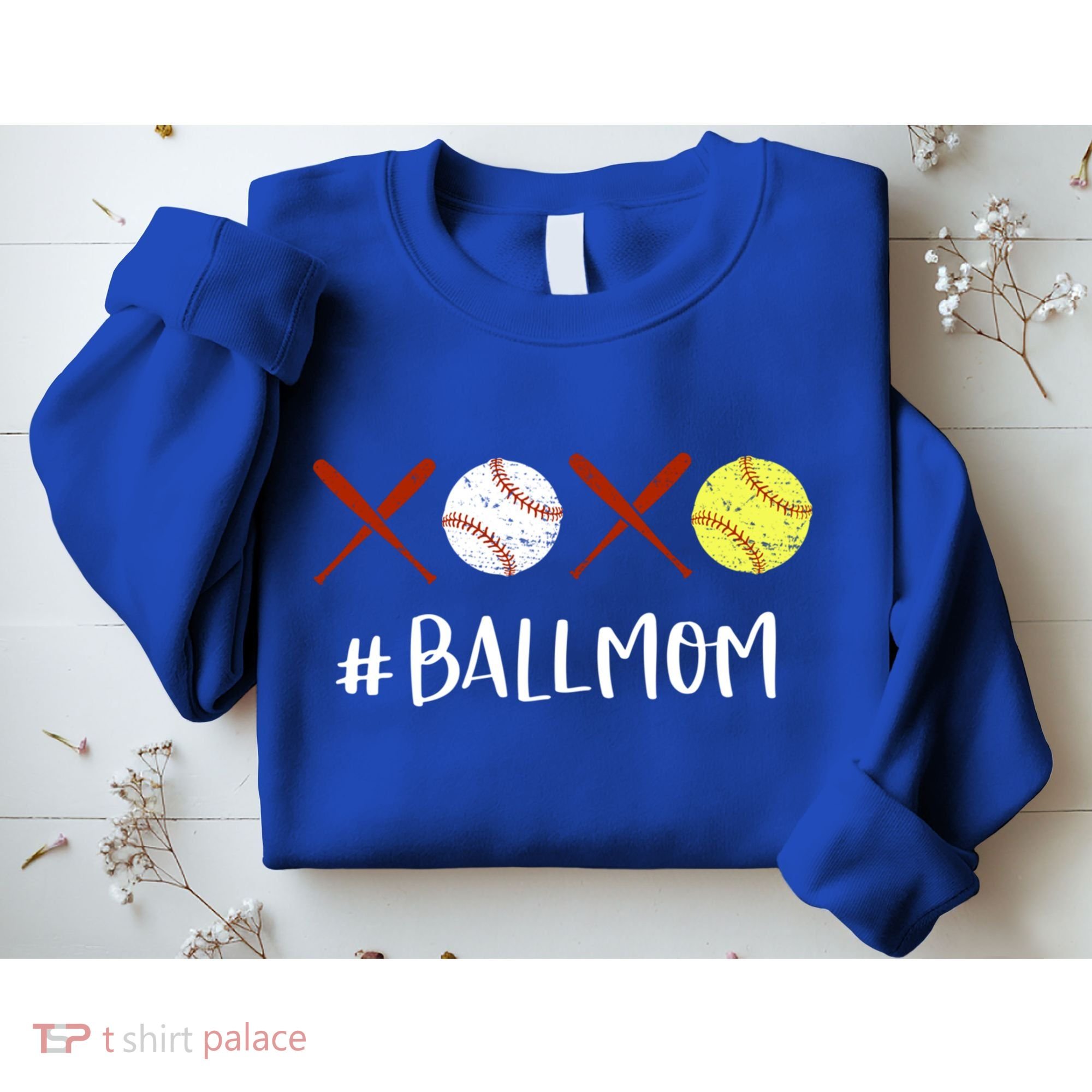 Softball Mom Gift Baseball Mom Great Gift Funny Gift Sweatshirt