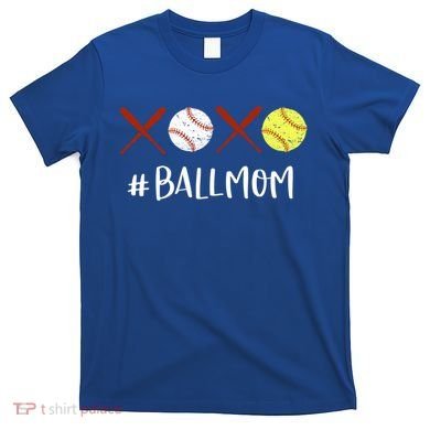 Softball Mom Gift Baseball Mom Great Gift Funny Gift T-Shirt