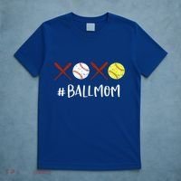 Softball Mom Gift Baseball Mom Great Gift Funny Gift T-Shirt thumb 5