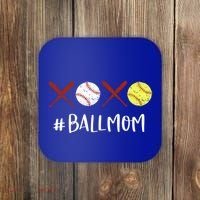 Softball Mom Gift Baseball Mom Great Gift Funny Gift Coaster thumb 0
