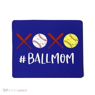 Softball Mom Gift Baseball Mom Great Gift Funny Gift Mousepad