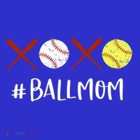 Softball Mom Gift Baseball Mom Great Gift Funny Gift Mousepad thumb 1