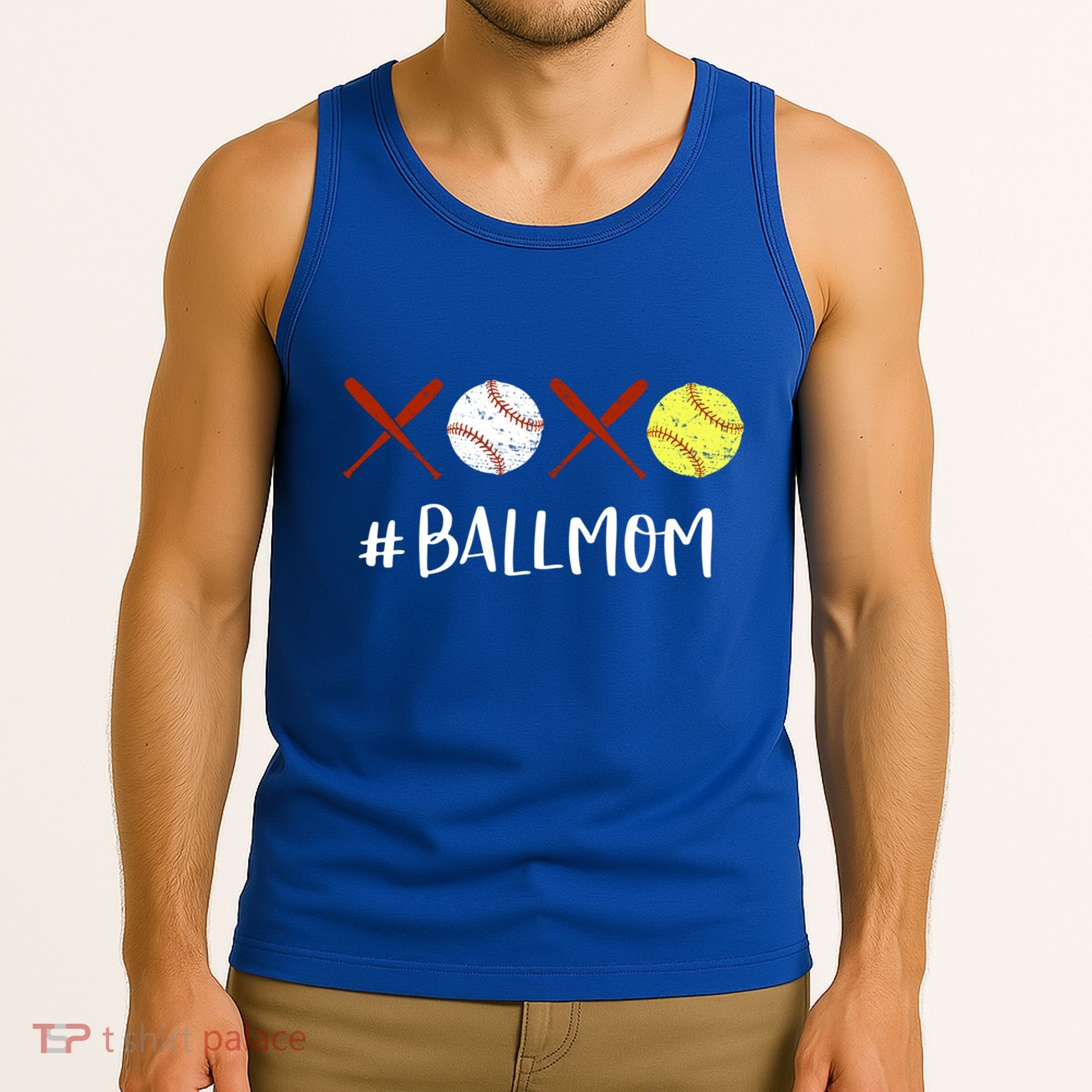 Softball Mom Gift Baseball Mom Great Gift Funny Gift Tank Top