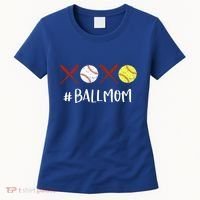 Softball Mom Gift Baseball Mom Great Gift Funny Gift Women's T-Shirt thumb 0