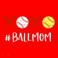 Softball Mom Gift Baseball Mom Great Gift Funny Gift Santa Hat thumb 1