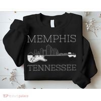 Souvenir Memphis Guitar Music Tennessee Memphis Sweatshirt thumb 2