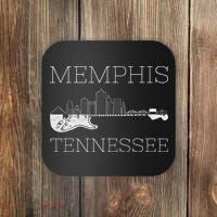Souvenir Memphis Guitar Music Tennessee Memphis Coaster thumb 0