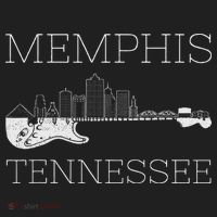 Souvenir Memphis Guitar Music Tennessee Memphis Golf Towel thumb 3