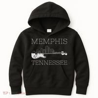 Souvenir Memphis Guitar Music Tennessee Memphis Kids Hoodie thumb 0
