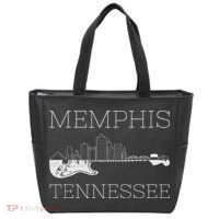 Souvenir Memphis Guitar Music Tennessee Memphis Tote Bag thumb 0