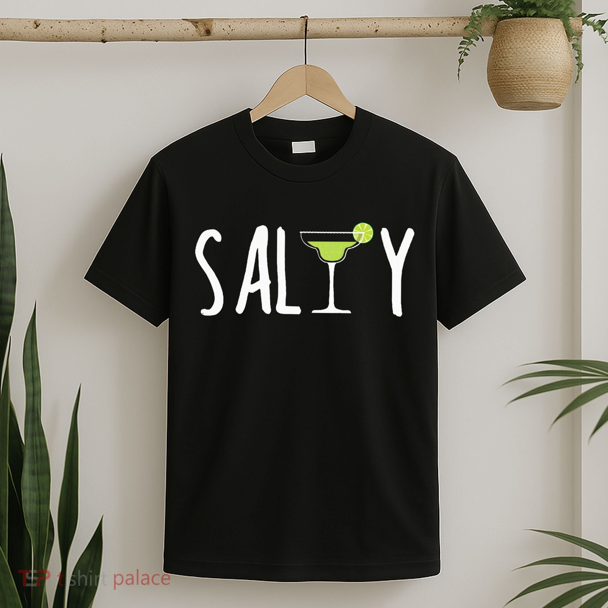 Salty Margarita Glass Beach Lover For Margarita Lovers T-Shirt