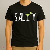 Salty Margarita Glass Beach Lover For Margarita Lovers T-Shirt thumb 3