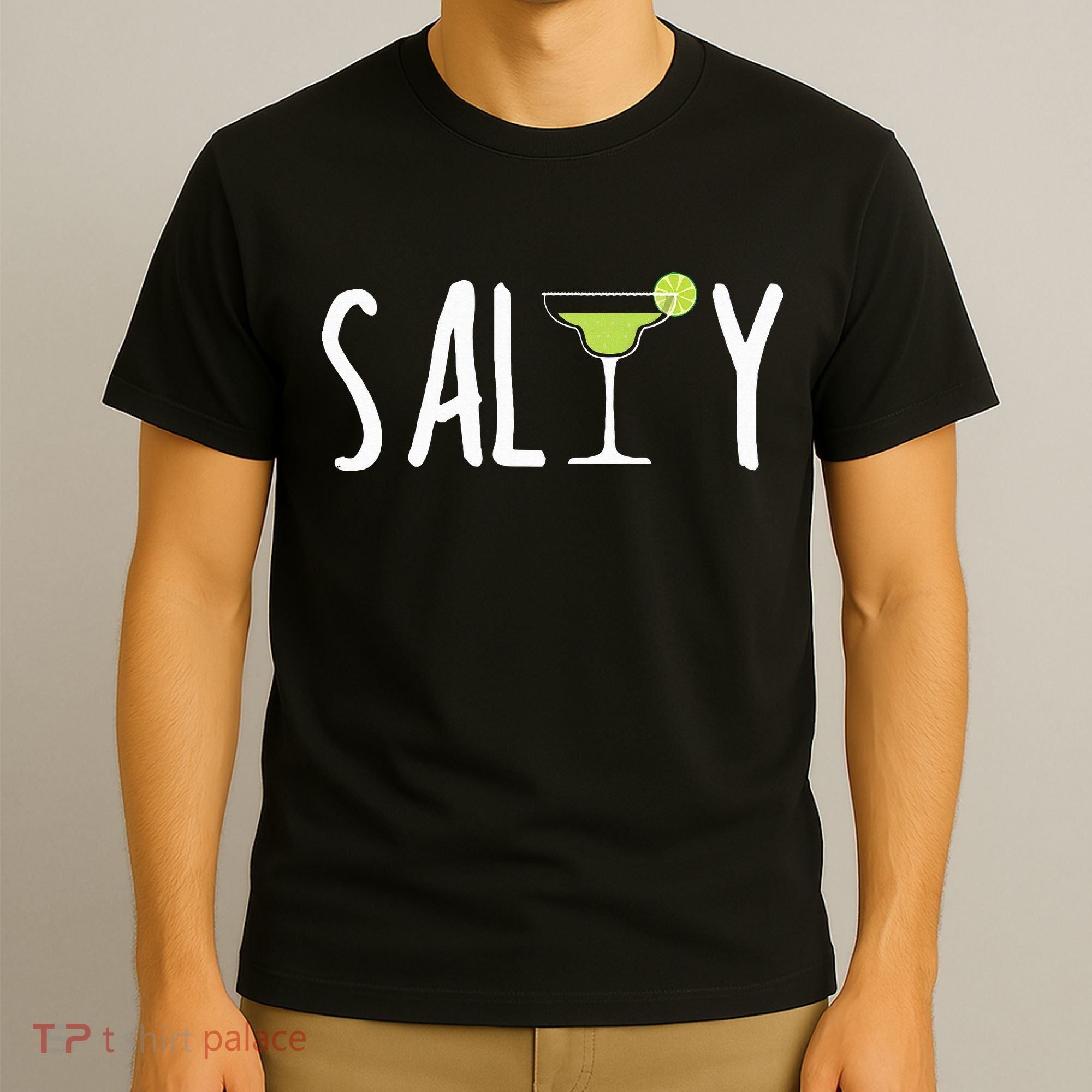 Salty Margarita Glass Beach Lover For Margarita Lovers T-Shirt