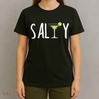 Salty Margarita Glass Beach Lover For Margarita Lovers T-Shirt thumb 4