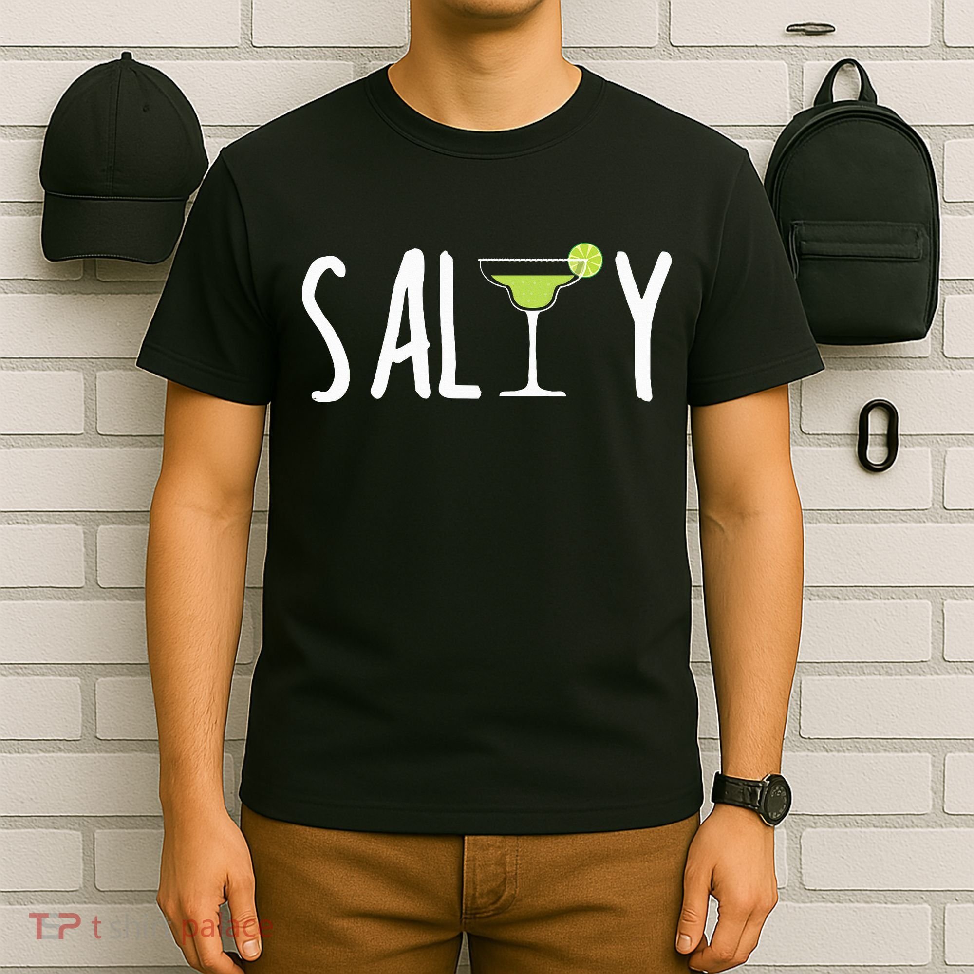 Salty Margarita Glass Beach Lover For Margarita Lovers T-Shirt