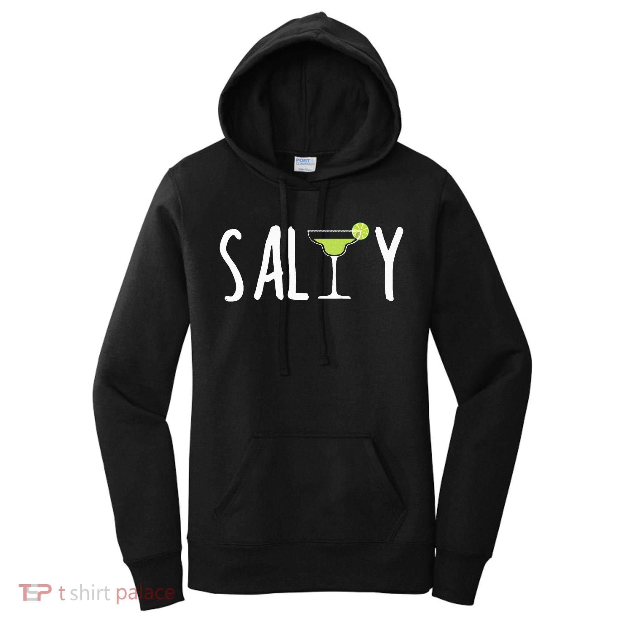 Salty Margarita Glass Beach Lover For Margarita Lovers Women's Hoodie