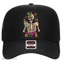 Skeleton Mardi Gras Pour Me Something Mister Fat Tuesday Celebration Gift Hat thumb 0