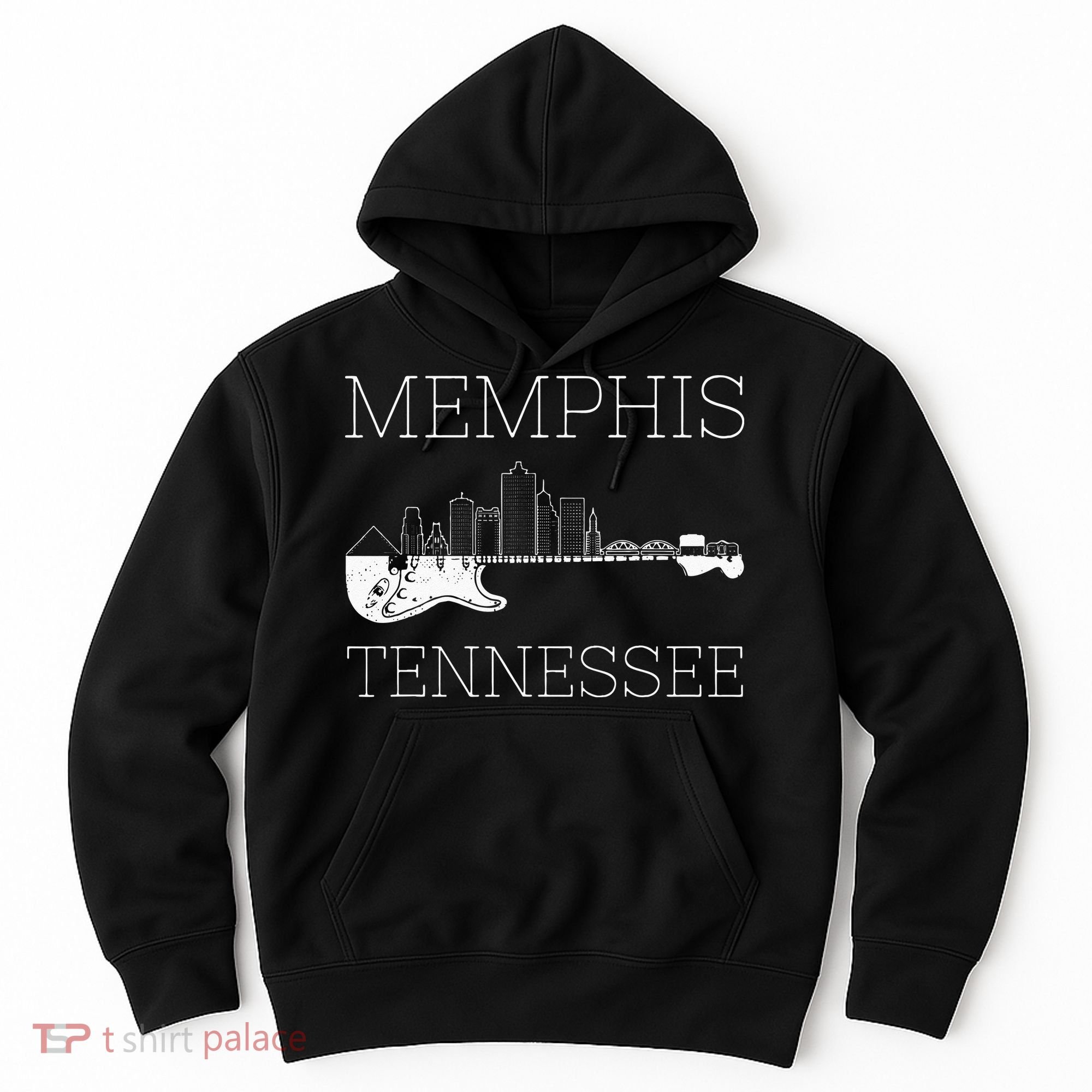 Souvenir Memphis Guitar Music Tennessee Memphis Hoodie