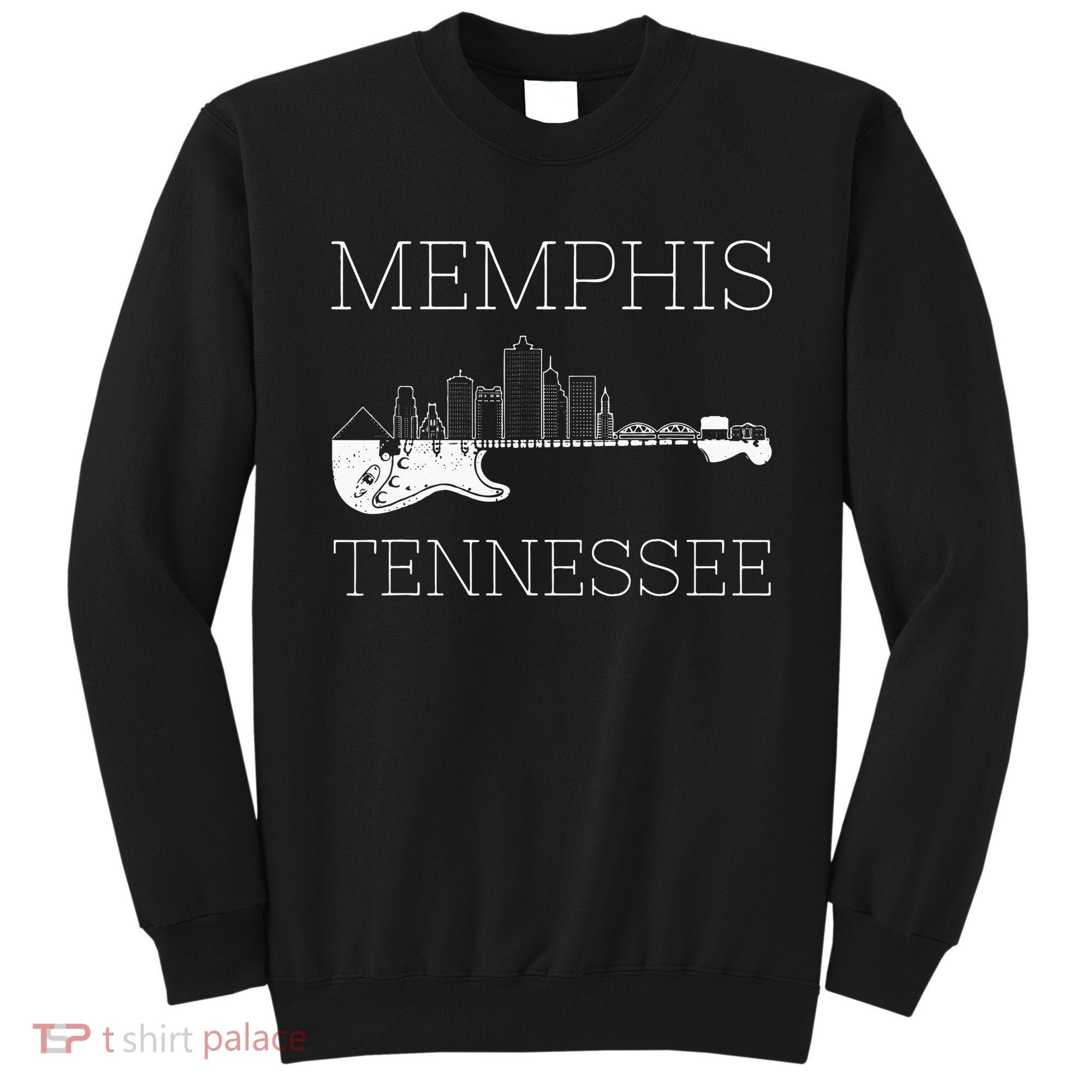Souvenir Memphis Guitar Music Tennessee Memphis Sweatshirt