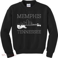 Souvenir Memphis Guitar Music Tennessee Memphis Kids Sweatshirt thumb 0