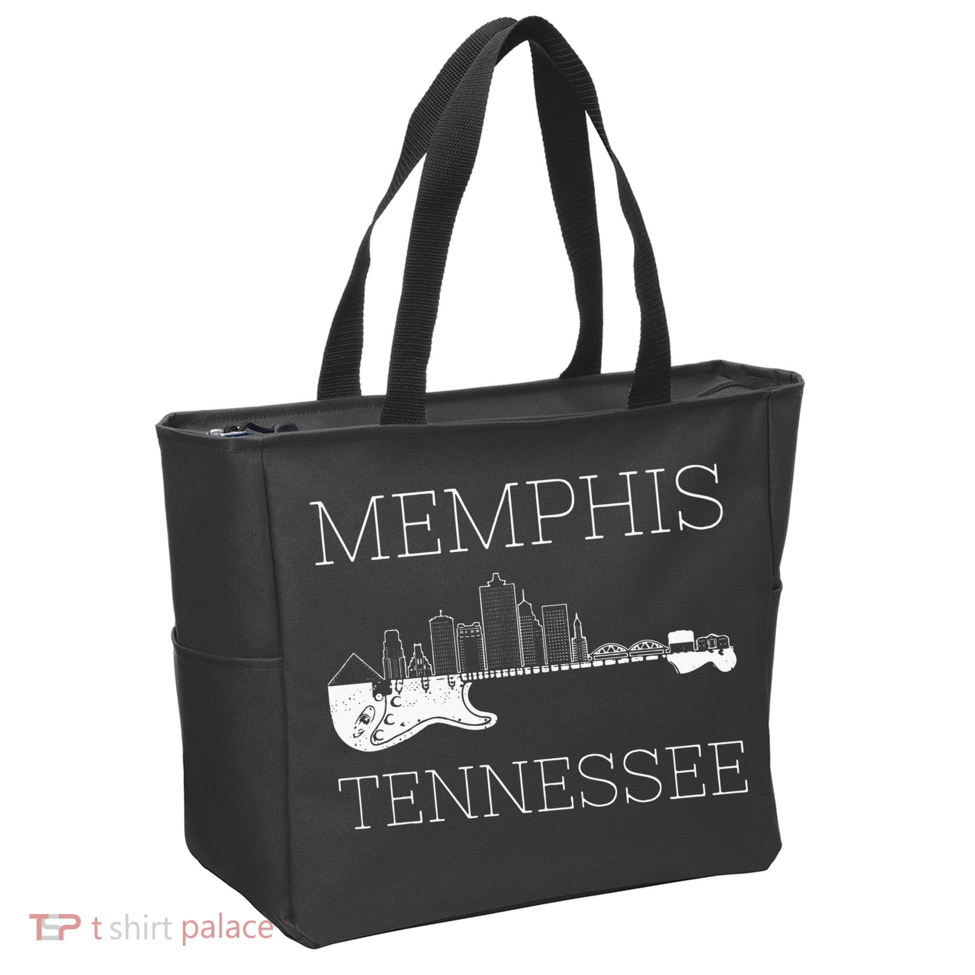 Souvenir Memphis Guitar Music Tennessee Memphis Tote Bag