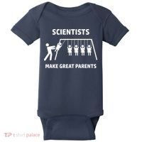 Scientists Make Great Parents Physicians Maths Physics Science Baby Bodysuit thumb 0