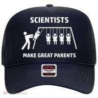 Scientists Make Great Parents Physicians Maths Physics Science Hat thumb 0