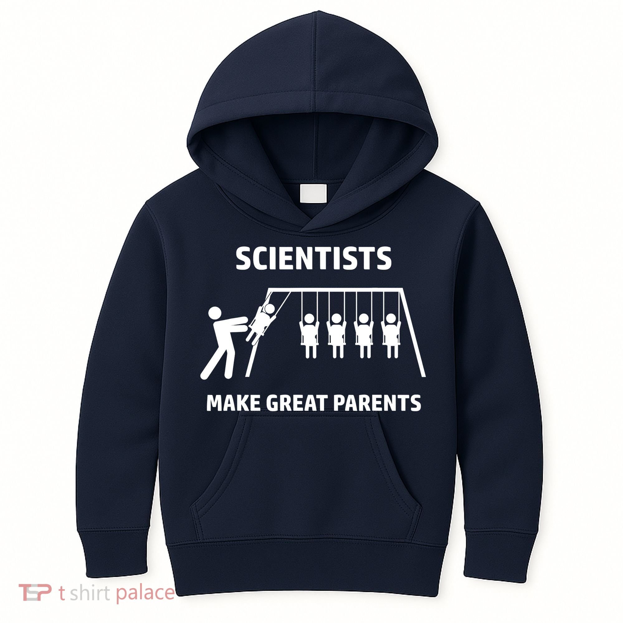 Scientists Make Great Parents Physicians Maths Physics Science Kids Hoodie
