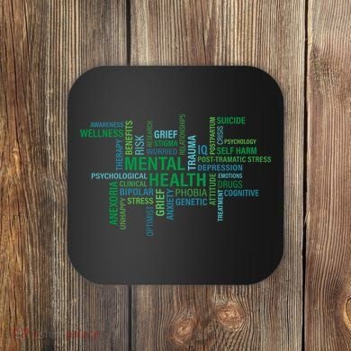 Support Mental Health Awareness Month Coaster