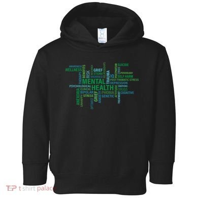 Support Mental Health Awareness Month Toddler Hoodie