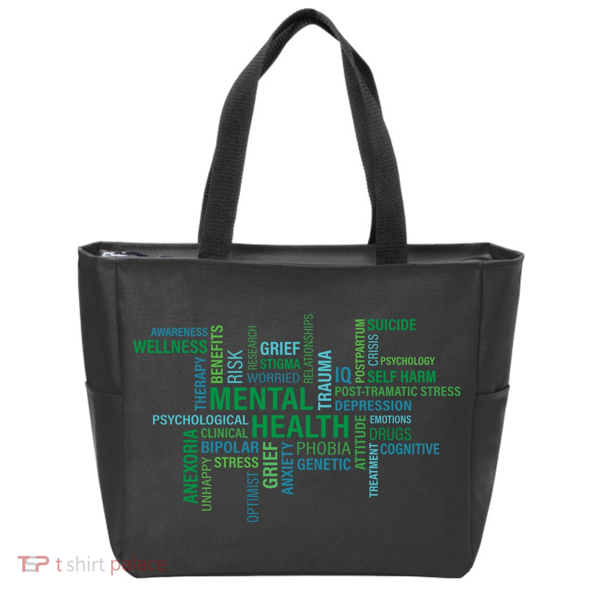 Support Mental Health Awareness Month Tote Bag