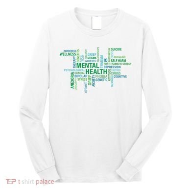 Support Mental Health Awareness Month Long Sleeve Shirt
